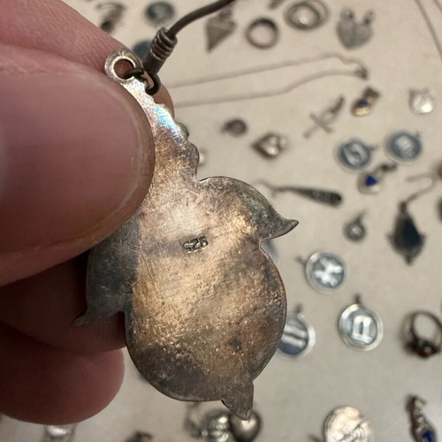 Silver jewelry used with 925 stamp weighing 267 g