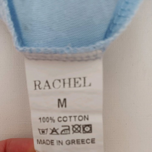Women's summer pajama like new, size M, blue
