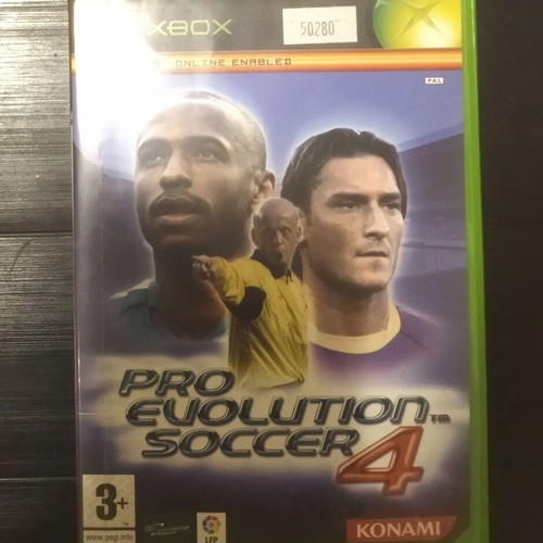 Pro Evolution Soccer 4 Xbox used game in good condition