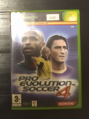 Pro Evolution Soccer 4 Xbox used game in good condition