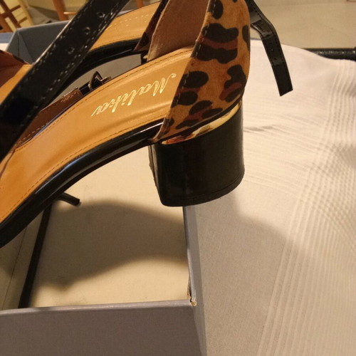 The Fashion Project sandals like new, leopard design, size 39