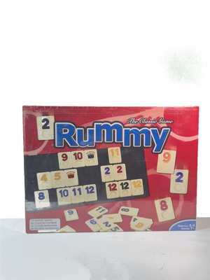 Rummy κλασικό επιτραπέζιο παιχνίδι στρατηγικής καινούργιο