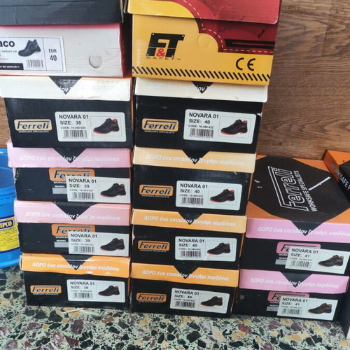Work boots without steel toe, new, Ferreli brand