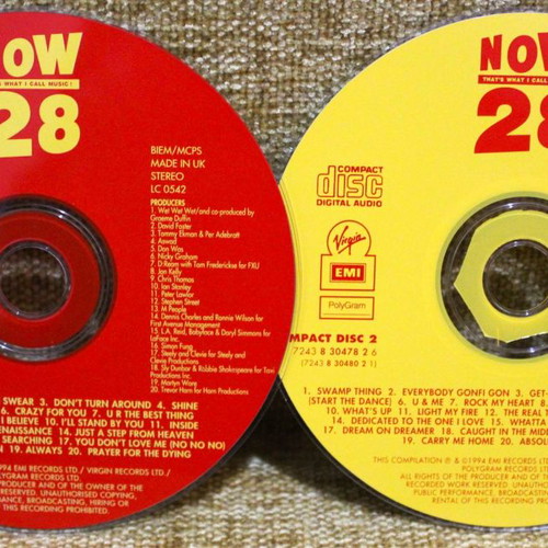 Now 28 That's What I Call Music double CD used, pop collection