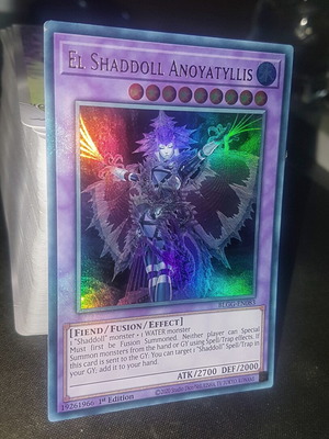 El Shaddoll Anoyatyllis YuGiOh TCG Ultra Rare Foil like new
