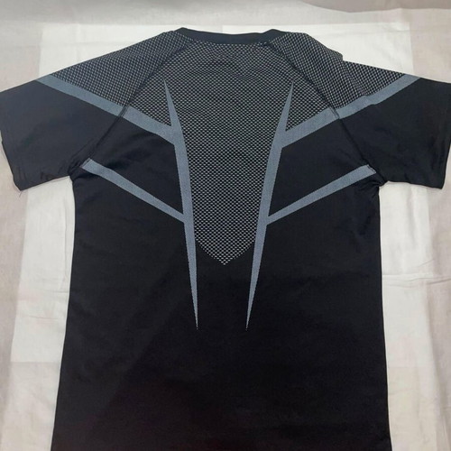 Gymshark athletic top black/grey size S, new