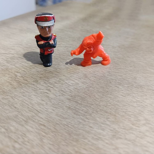 Figures guard and monster set used