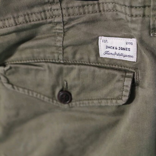 Jack & Jones men's cargo pants olive like new 32/30