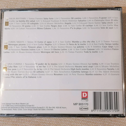 Cuban/South American Golden Greats 3 CD set like new, Latin