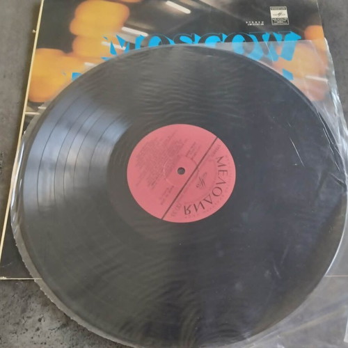 Moscow evenings vinyl LP used, traditional genre, USSR 1972 edition