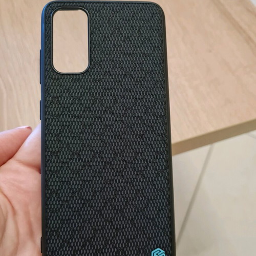 Sumsung Galaxy S20 phone case black with mesh design