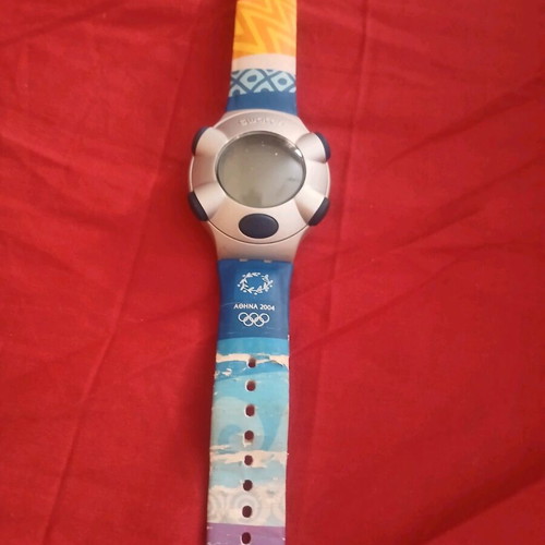 Swatch watch used Athens 2004 Olympic games unisex