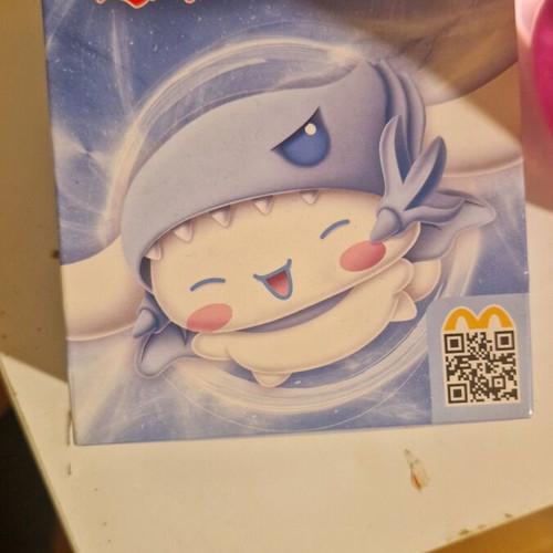 Yu-Gi-Oh x Hello Kitty McDonald's Cinnamoroll Blue Eyes White Dragon figure like new