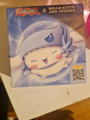 Yu-Gi-Oh x Hello Kitty McDonald's φιγούρα Cinnamoroll Blue Eyes White Dragon σαν καινούργιο
