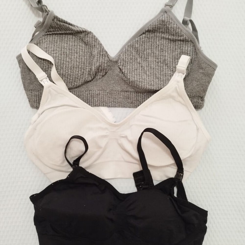 Nursing tops H&M like new, set of 3 with 3 bras no name