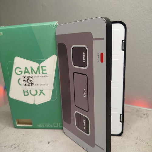 Game Case for Nintendo DS 3DS SNES Edition new, 16 slots