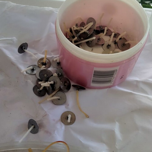 DIY Candle Making Kit like new with materials and tools