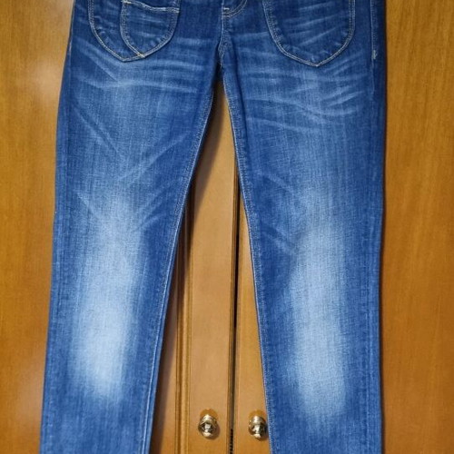 Fracomina women's skinny fit jeans size 40 like new, blue