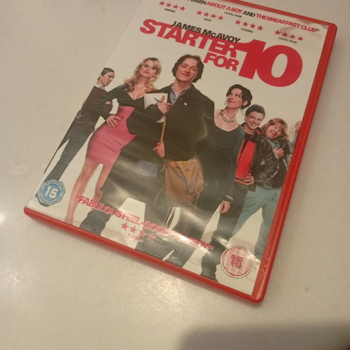 Starter for 10 DVD like new, romantic genre, subtitled