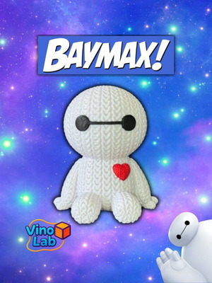 Baymax 3d printed figure new