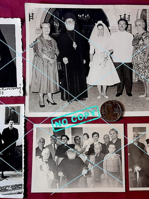 Metropolitan Leontopolis Konstantinos Katsarakis Vintage Photo Archive, 1953-1960
