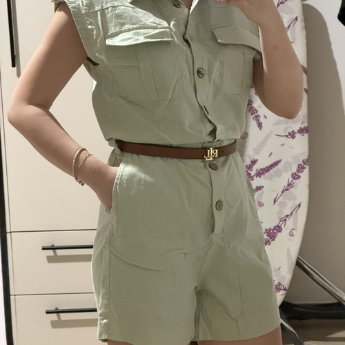 Mango one-piece shorts like new, green, size S