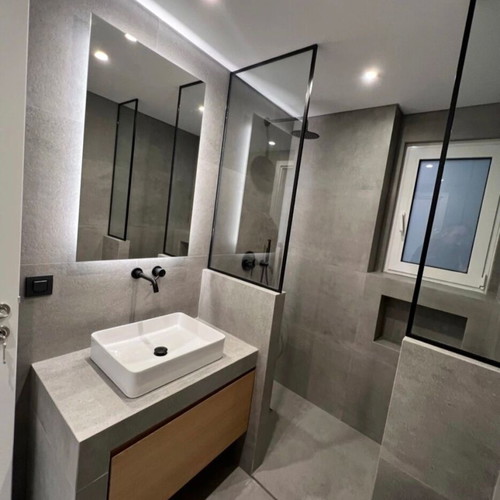 Lux apartment 80 sqm 3rd floor with 2 bedrooms in Koukaki