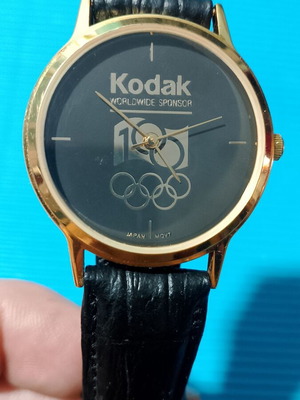 Kodak 1996 Ρολόι αναμνηστικό μεταχειρισμένο, επίσημος χορηγός Ολυμπιακών Αγώνων