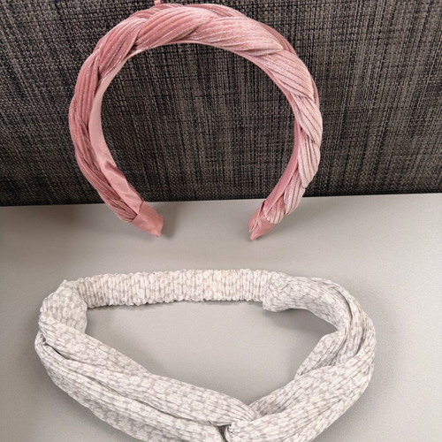 Headband and hair ribbon like new