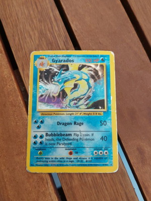 Gyarados BS 6 trading card used