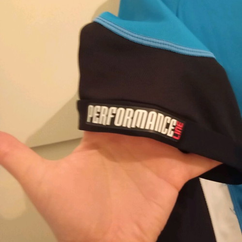 Admiral cycling jersey new, size L/XL, black and blue
