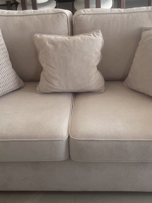 Set of 2 living room sofas, waterproof fabric