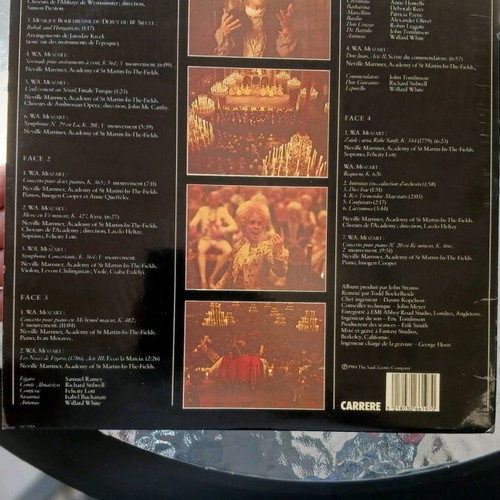 Amadeus LP used, rare double French edition 1984