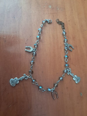 Hand Chain silver color made to order