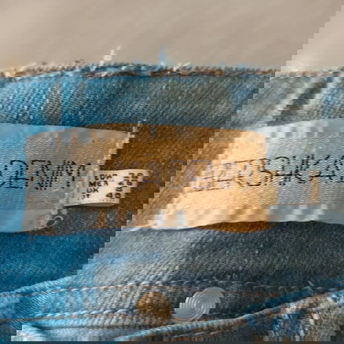 Bershka women's denim pants like new, small 36, blue turquoise