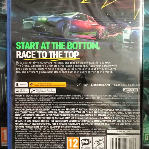NFS Unbound PS5 sealed