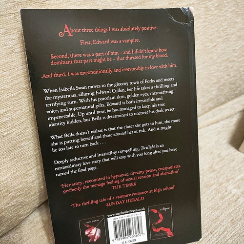 Twilight used book, first in the series