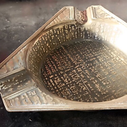 Bronze ashtray used in very good condition