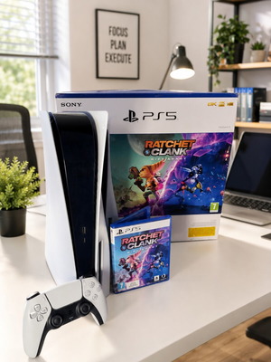 PlayStation 5 Disc Edition πακέτο Ratchet & Clank σαν καινούργιο