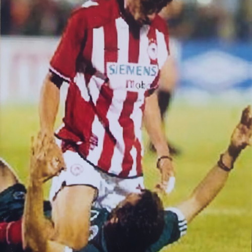 Olympiacos authentic photo like new
