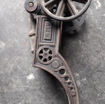 Miniature cannon used