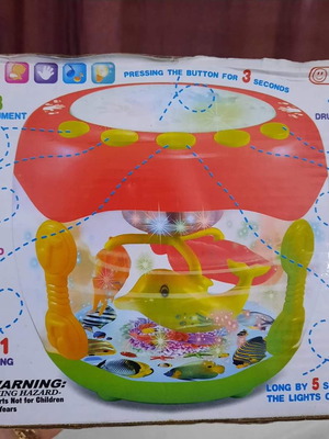 Drum used for small children with music and lights