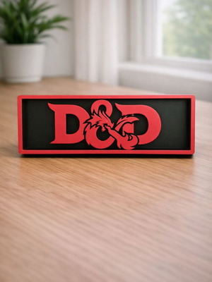 D&D Desk Decor New 3D Printed