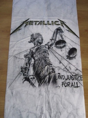 Metallica And Justice For All Beach Towel new, 140x70 cm