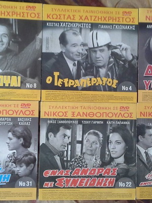DVD set of 6 movies like new