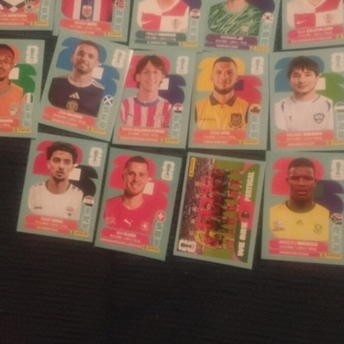 Panini Mundial 2026 Stickers New, Set of 32