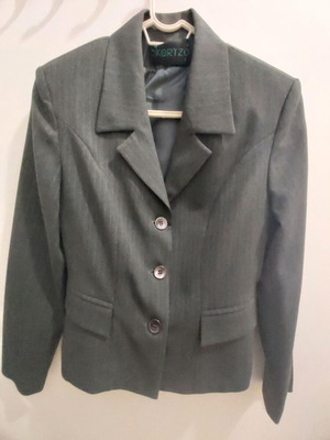 Women's elegant gray jacket new, size S