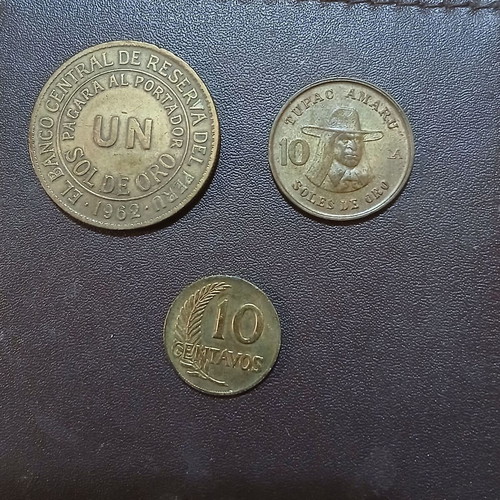 Set of Peruvian coins 1960-70