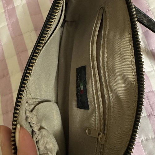 Kem crossbody bag like new, beige with convenient pockets