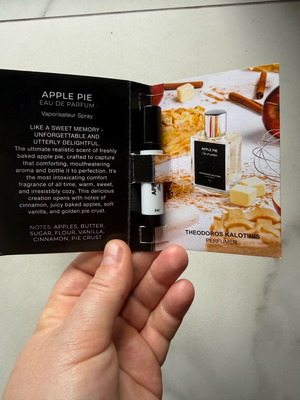 Theodoros Kalotinis Apple Pie Tester 3 ml like new